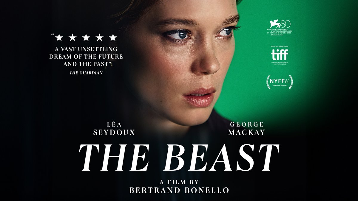 Past-life regression = real form of therapy. #TheBeast explores woman’s PLR experience, showing her diff incarnations, focusing on relationship w/same man/fear/anxiety & pigeons. French film’s intriguing plot is 2 long (146m) & drags once present day is highlighted. #GeorgeMacKay