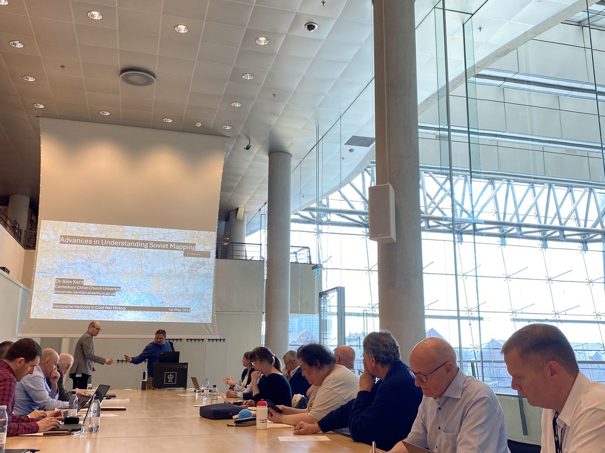 Very happy to present the #MELICA project on the digital history of #ColdWar #shelters in Aarhus at the research seminar “Geospatial methods in Cold War History” at the Black Diamond with <a href="/adivea/">Adela Sobotkova</a>