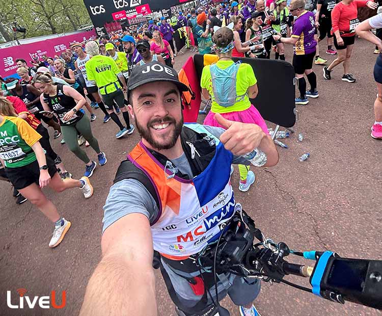 Last week's TCS London Marathon showed that even the most challenging events can be the most rewarding. Breaking new ground, MS sufferer Joe Ramsden streamed his entire London Marathon journey in 360° using LiveU solutions. Read the full story here: twtr.to/1TeDY