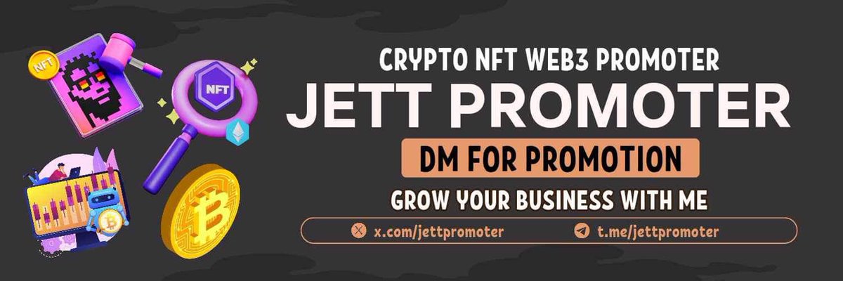 $15 | 2 hours RT + Follow @jettpromoter (🔔)