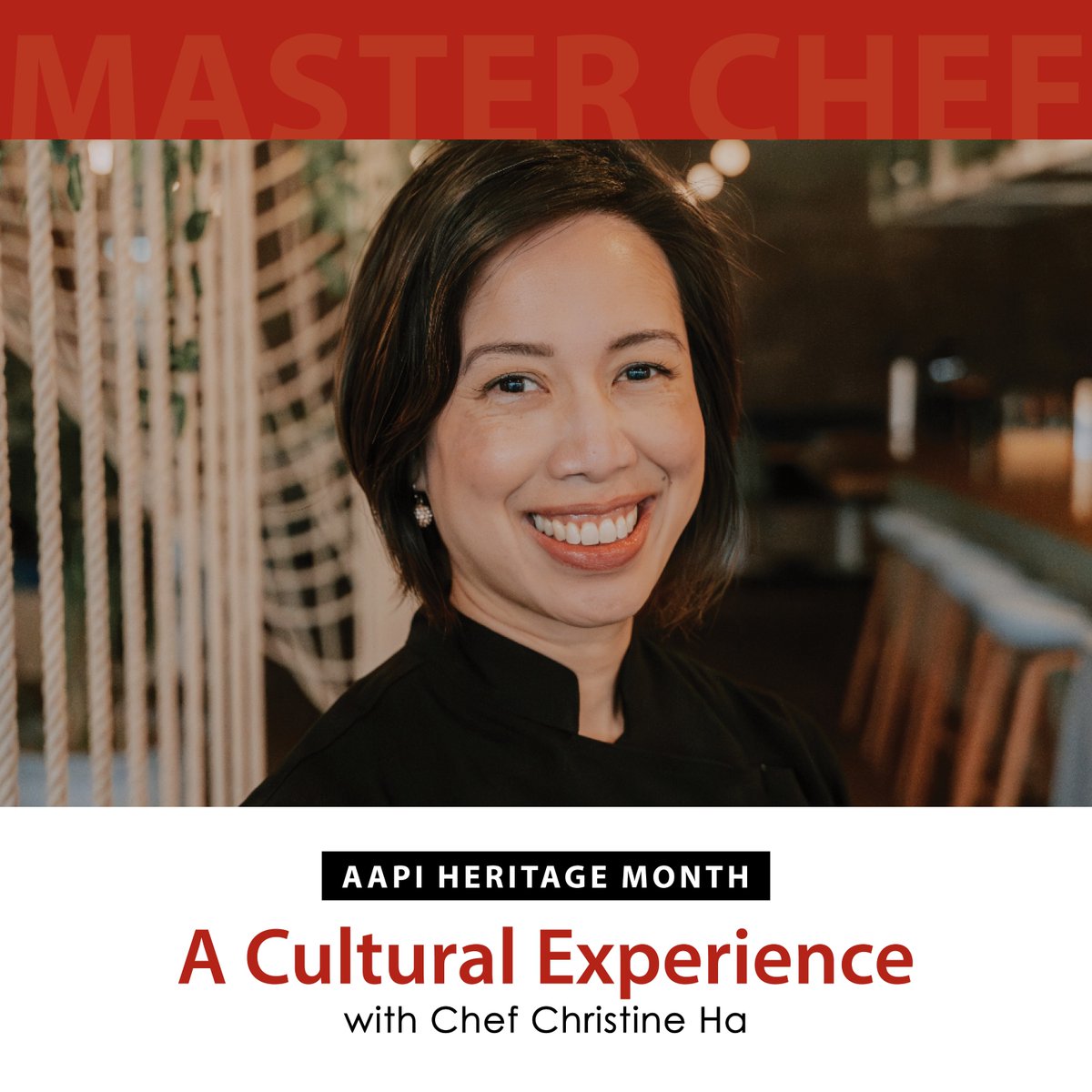 There's still time to register! Join us tomorrow to hear from Season 3 Master Chef winner Christine Ha! #ILoveHPL Robinson-Westchase Neighborhood Library May 2, 2024 5 PM - 6 PM Register Here: ow.ly/RgcK50Rkc4O