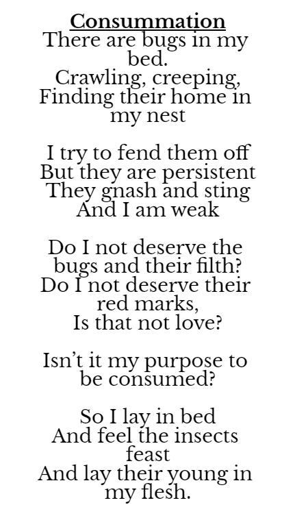 spillagewrites's tweet photo. TW: Entomophobia https://t.co/0ShoAr42Mh