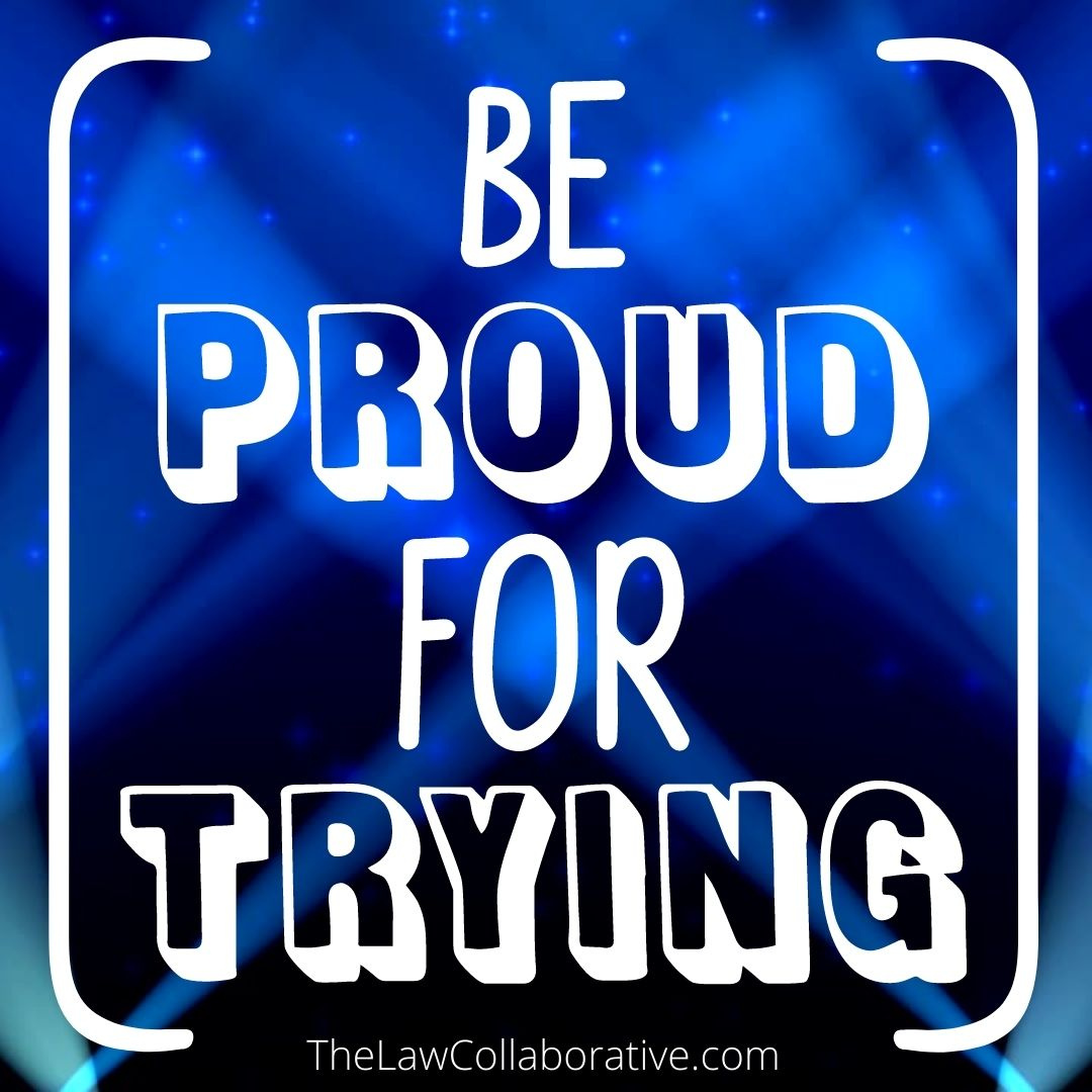 Be proud of yourself for trying! 

#divorce #divorcesupport #collaborativedivorce