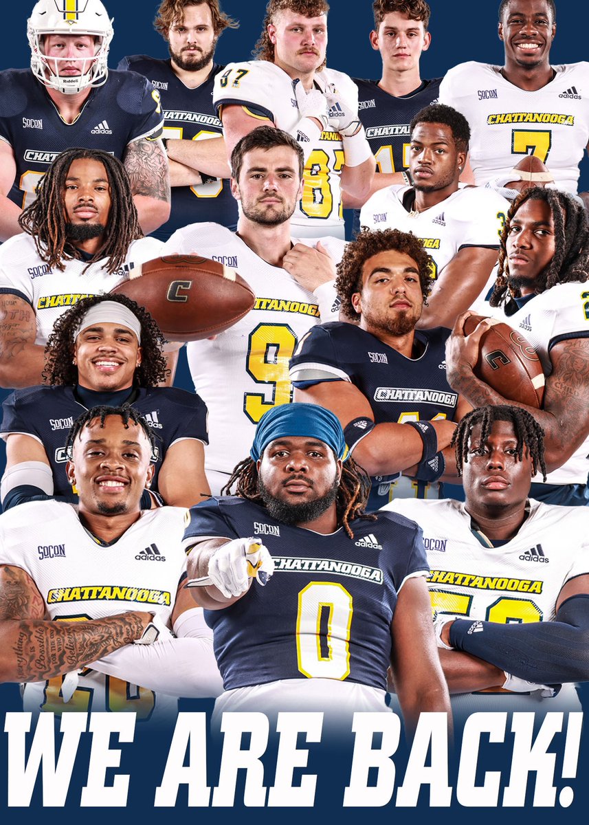 Get your 🍿 ready Chattanooga because the 𝐁𝐎𝐘𝐒 𝐀𝐑𝐄 𝐁𝐀𝐂𝐊! 🎟️ gomocstickets.evenue.net/cgi-bin/ncomme… #GoMocsFB x #ClimbTheMtn