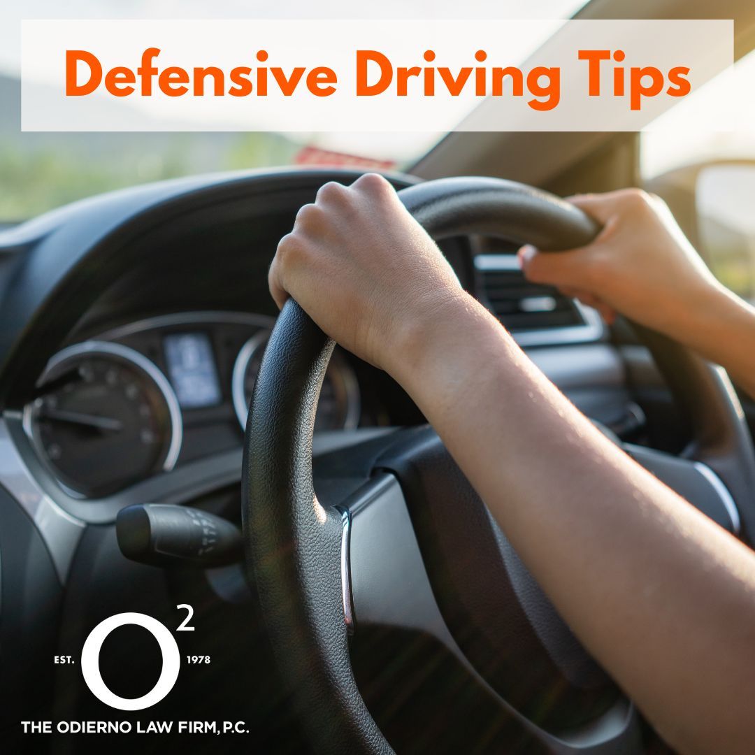 Ready to stay safe on the road? Discover why #DefensiveDriving is crucial in #OdiernoLaw's comprehensive guide covering safe distances, handling aggressive drivers, and more below! Stay informed, #staysafe behind the wheel!

buff.ly/3ST4WZq

#LongIsland #NY