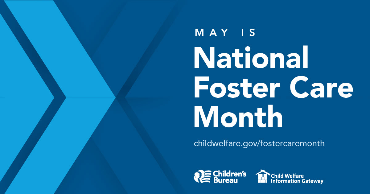 May is here! Together we can make a difference in the lives of youth in foster care. Let’s improve how we engage, support, and prepare youth to transition out of care into adulthood and independent living. childwelfare.gov/fostercaremonth

#FosterCareMonth #childwelfare #evidencebased