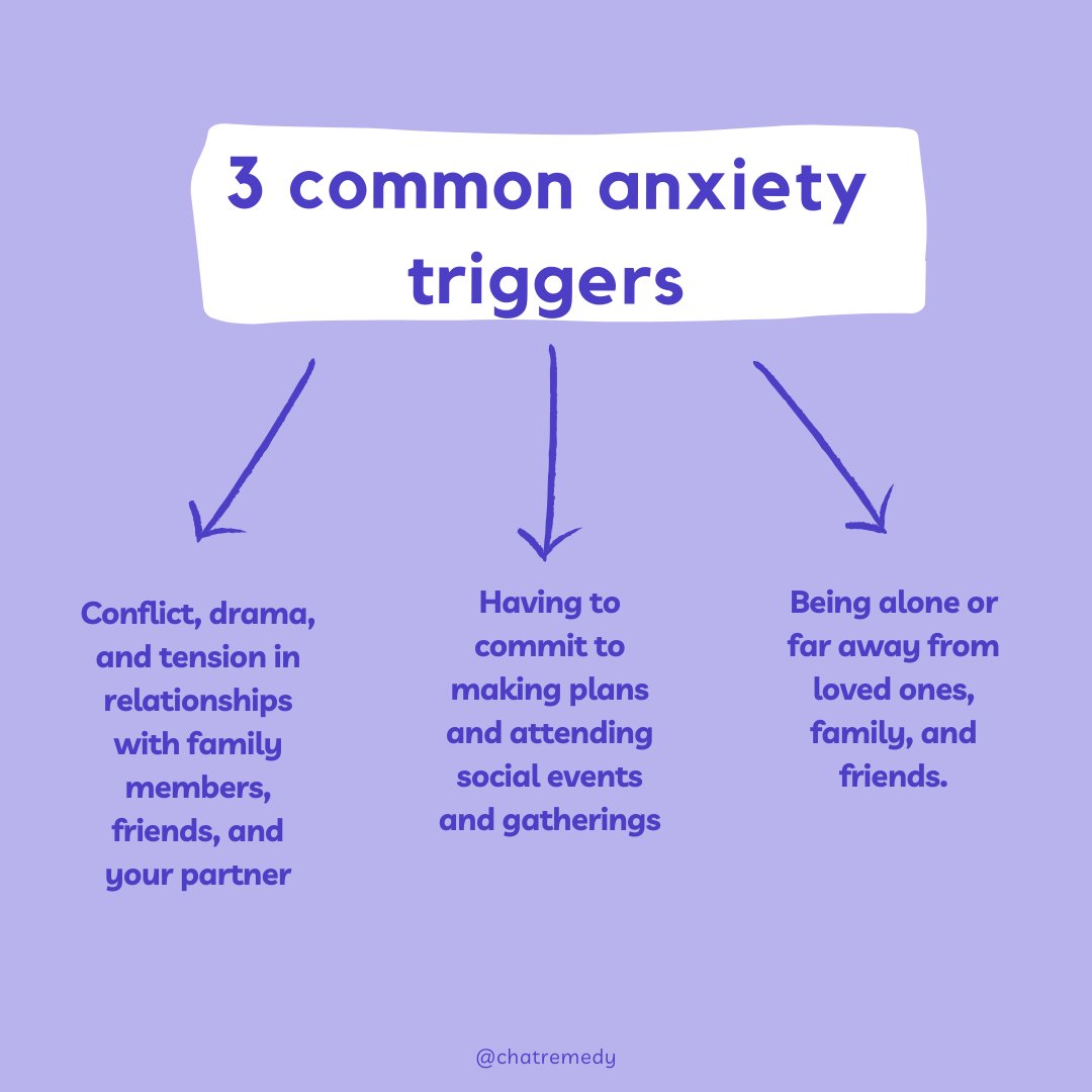 Anxiety triggers can be like hidden landmines, but understanding them is the first step to defusing them. Chatremedy provides support to identify and navigate your anxiety triggers. 💙 #anxietyfreezone #anxietytipshealing #posttraumaticstress