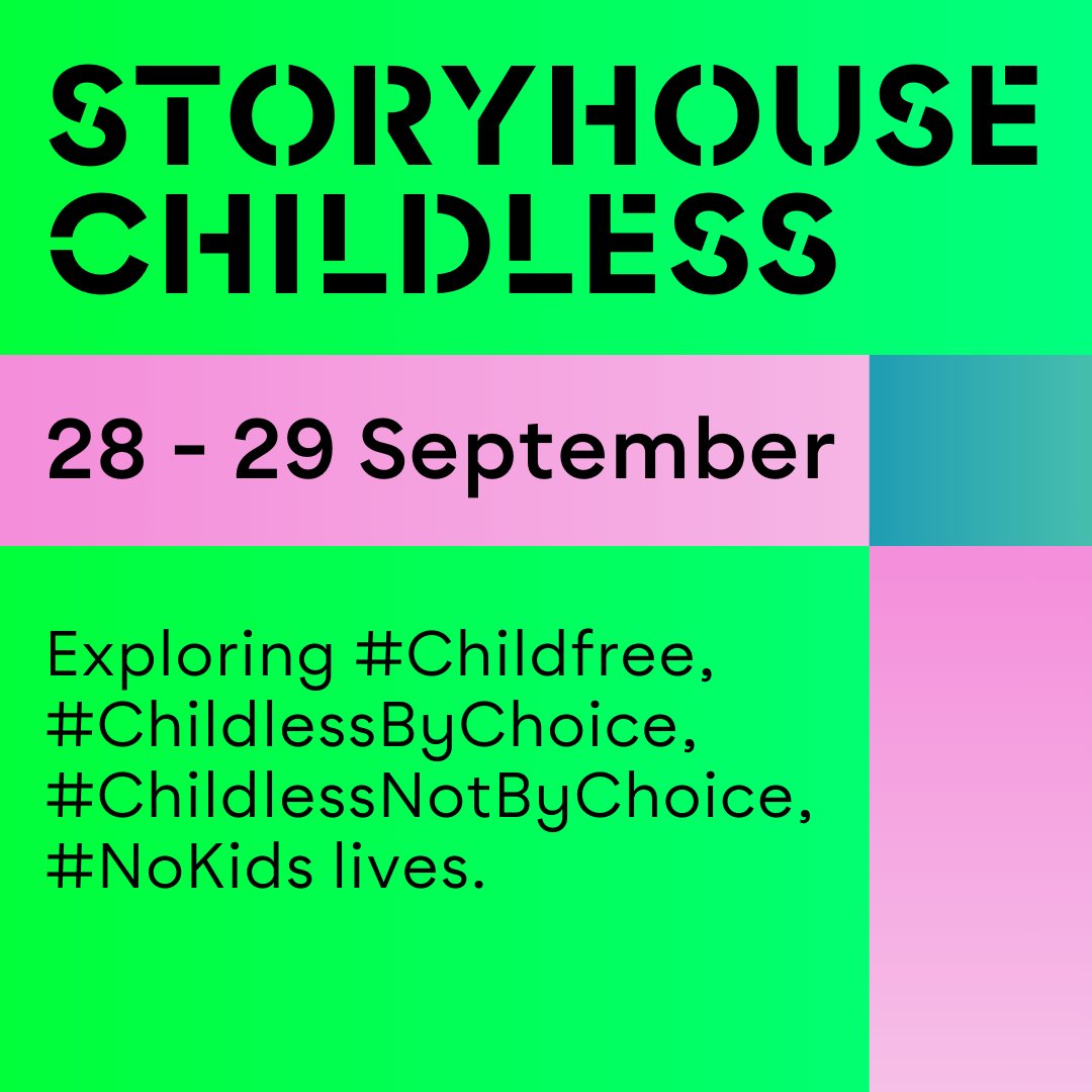 ✨🎤 Storyhouse Childless returns this September! Weekend passes are selling fast - we’re down to the ✨ LAST FEW ✨ early bird passes! 🎫 Early bird weekend pass: £20 / regular price: £35 (save £15!)