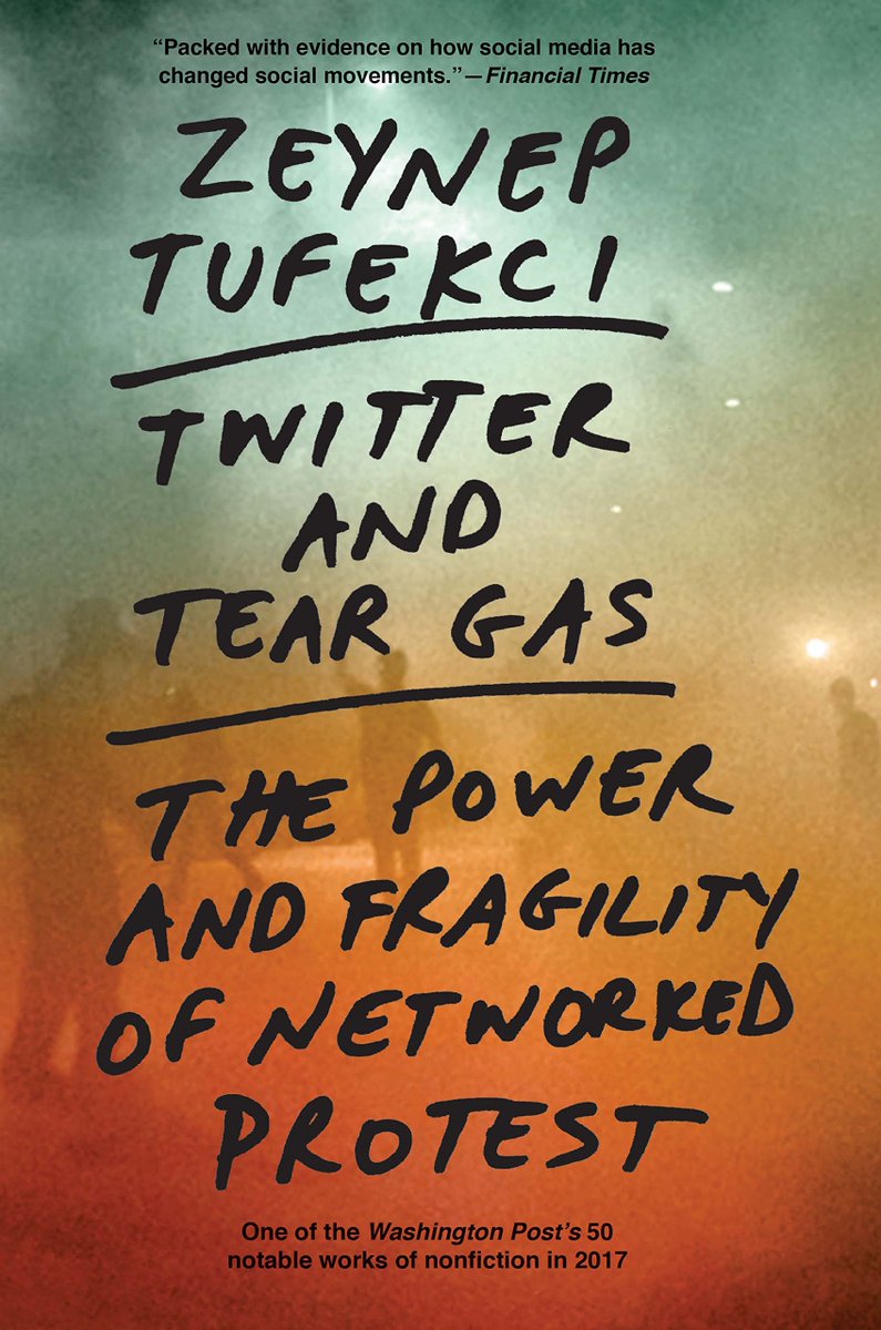 As we watch events unfold at #ColumbiaUniversity & other campuses across the US, @zeynep's critically-acclaimed book #TwitterAndTearGas is essential reading for understanding protest occupations

Read it here for free twitterandteargas.org/downloads/twit…

#SpeakersOfSubstance #StudentProtests