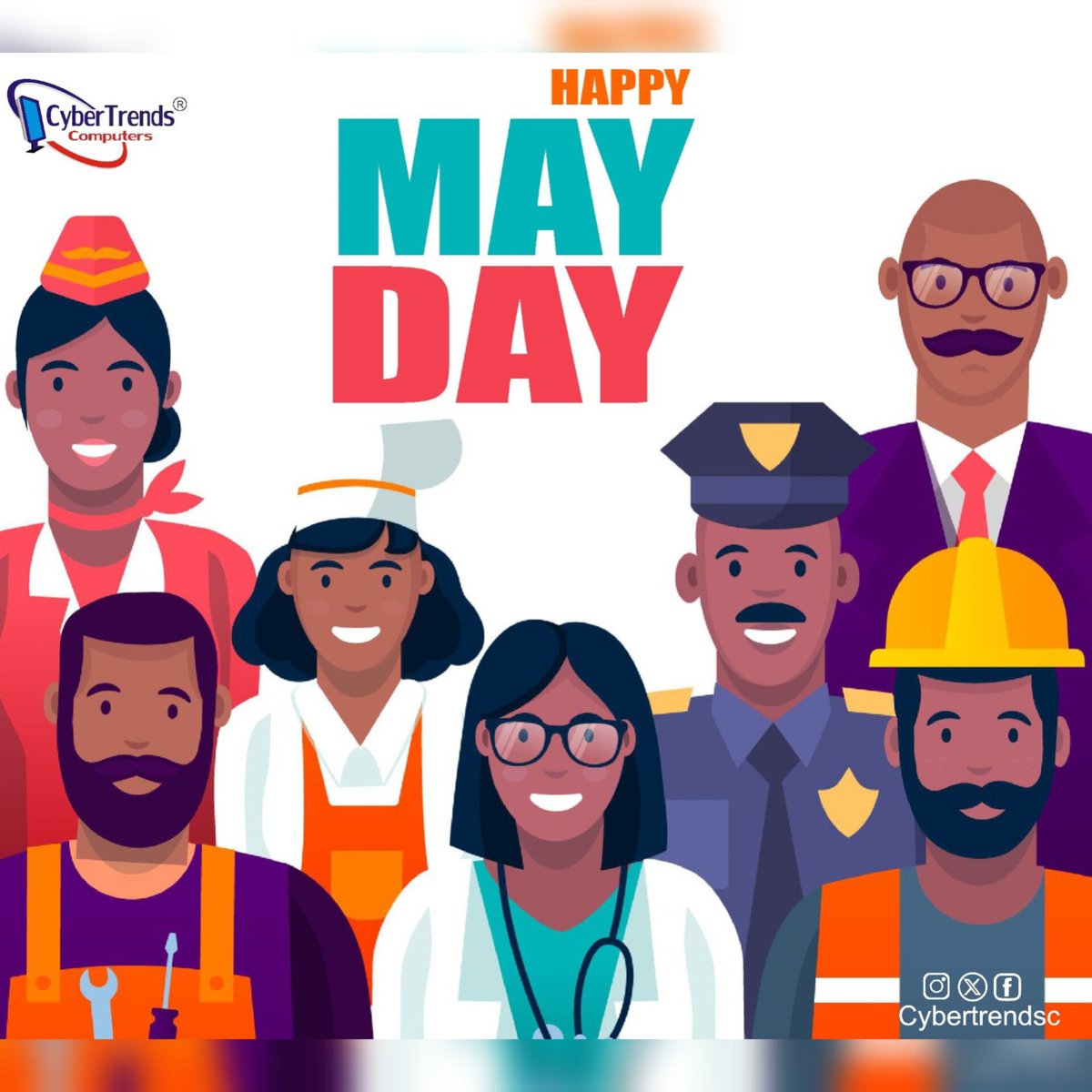 It's May Day. A remembrance of hard work and resilience. To our countrymen, Una well done o!