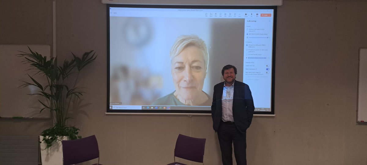 #ResearchWeekUL 

Implementation Research in Policy and Practice Event was held today.

We were joined virtually by @JaneLewis100 (@CEI_org), @AliceCoffey13 and Sean Redmond. 

@hist_ul @ULSchoolofLaw #WhyWeDoResearch