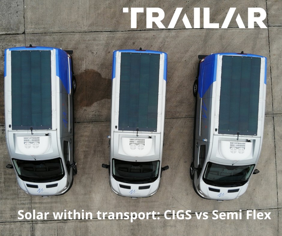 TRAILAR have always championed solar in transport. It’s important to know that only CIGS solar technology has the proven longevity &amp; durability suitable for the transportation industry. Find out more about CIGS technology from TRAILAR loom.ly/LU-8BOA