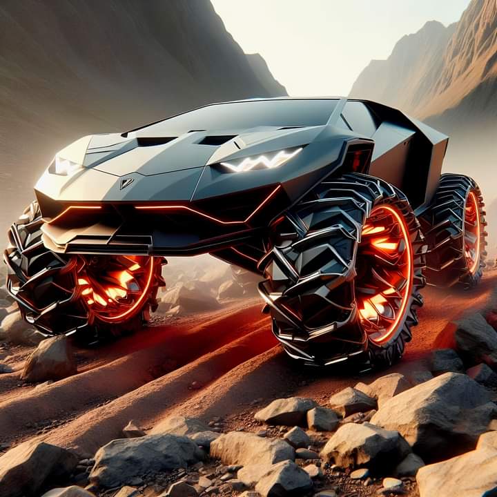 Battle Messenger Car 🚗 
Lonely & Crawling through a desert 🏜 
Futuristic CyberTech