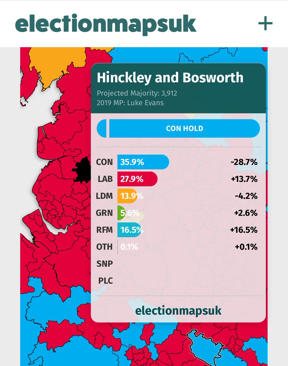 This is why #TacticalVoting  is so important. In my area, the Tories hold but if that Lib Dem vote goes even just two thirds to Labour, the Tories are out of another seat. And that’s what we all bloody want!