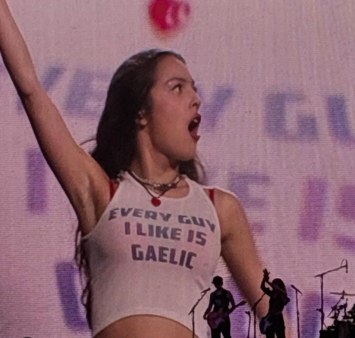 Olivia Rodrigo at 3 Arena last night