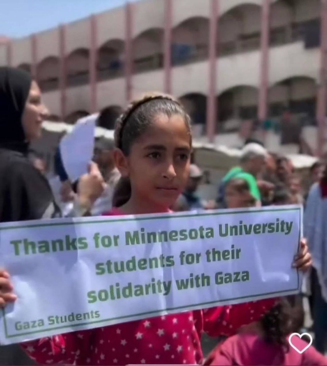 Our students and campus community constantly remind us that this is about stopping the genocide in Gaza.