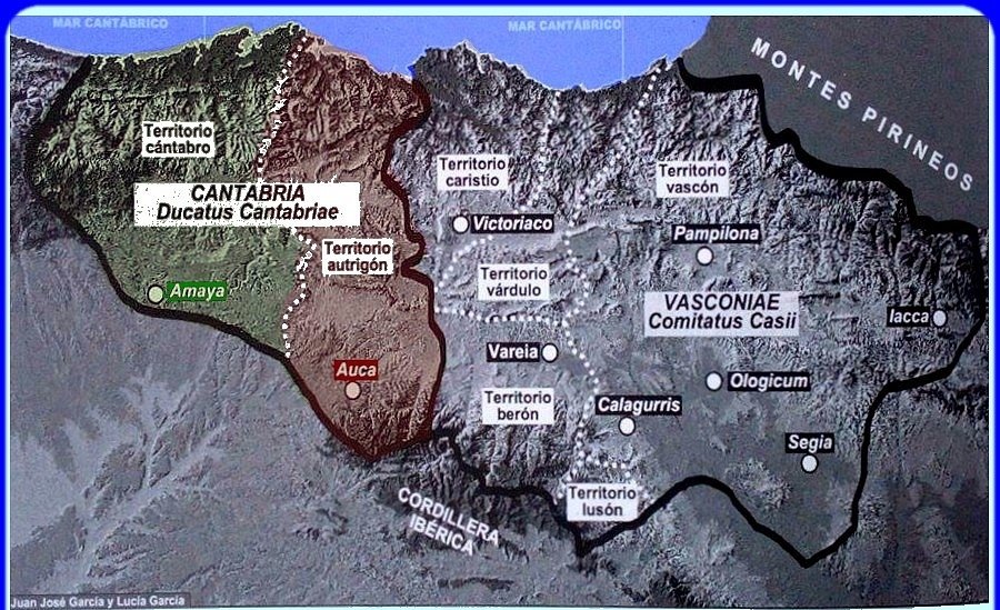 Nosotros, nunca fuimos ni Vasconia ni Navarra. Fuimos Cantabria, Asturias, León y Castilla.