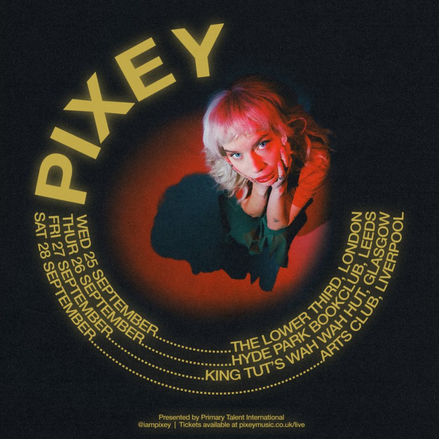 📢LONDON! LEEDS! GLASGOW! LIVERPOOL! And anywhere in travelling distance of these fine cities! Get yourselves out to see @pixeyofficial on tour this autumn. And to prepare for the experience, bag a copy of her super fresh pop record, 'Million Dollar Baby', on preorder now:…