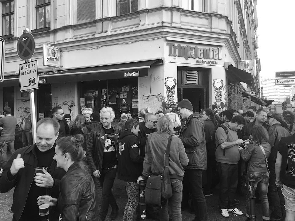 Mayday at Kreuzberg’s finest punk pub (Trinkteufel), 2019 #berlin