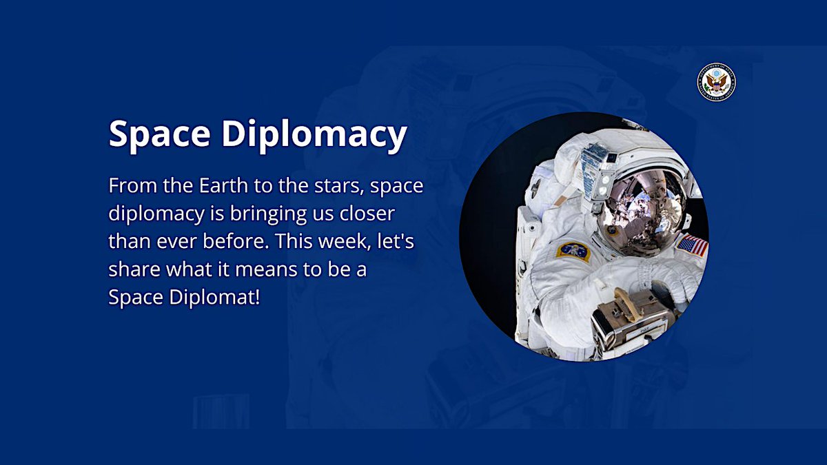 Space Diplomacy Week: NASAWatch on CGTN
nasawatch.com/china/space-di… - Interview audio - #SpaceDiplomacyWeek #Space4all @NASA