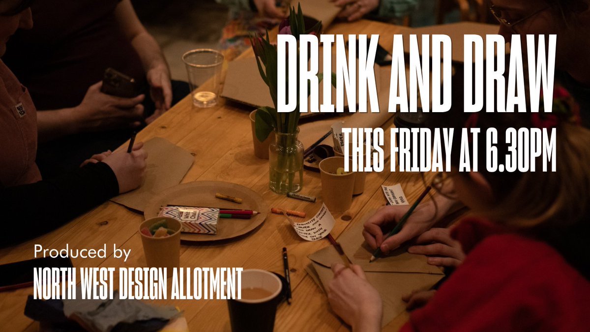 Our first Drink and Draw is taking place this Fri 3 May! Meet new collaborators or catch up with old friends at an event filled with conversation, drawing, music, and drinks (drawing optional…) ☕ Book on here 👇 shakespearenorthplayhouse.co.uk/event/drink-an…