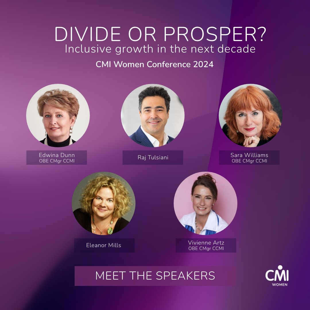 📣 We're thrilled to announce additional speakers joining our upcoming #CMIWomenConference! 🎟️ Be sure to register now to hear from these brilliant thought leaders throughout the conference: bit.ly/3POjasf