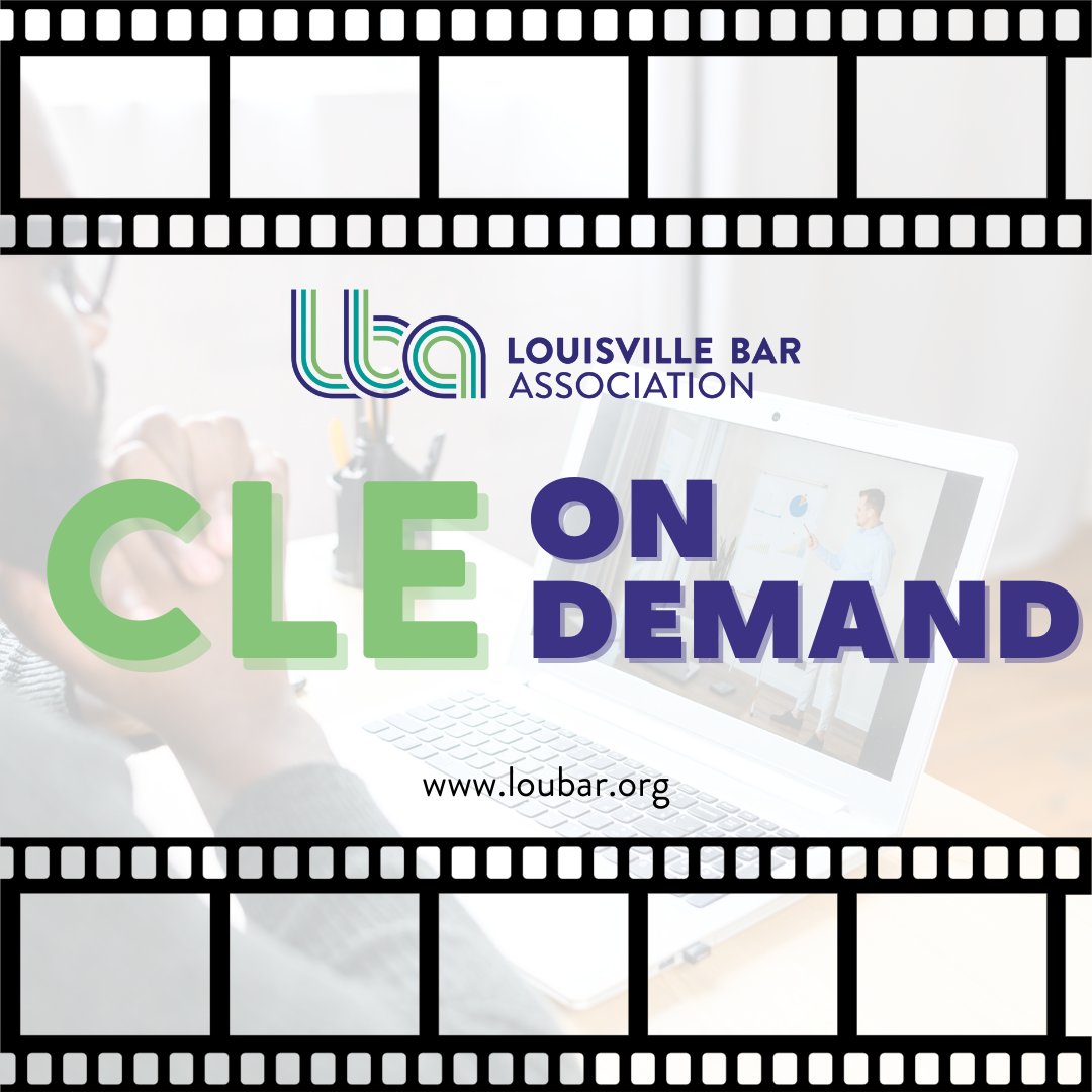 Discover the ultimate convenience for legal professionals with the LBA's CLE On Demand catalog. 📺 Never miss a seminar again — browse our library of CLE programs at your fingertips.

Stay up-to-date and elevate your legal expertise at loubar.org/online-cle/.
