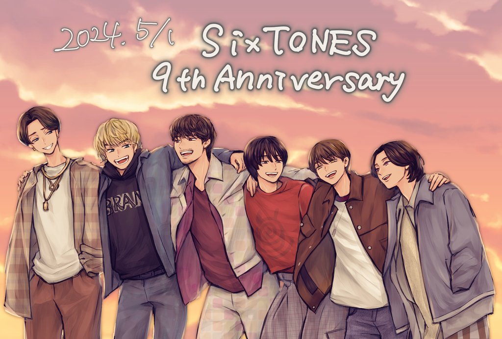 #SixTONES結成9周年
#Happy9thAnnivST
#SixTONES_音色