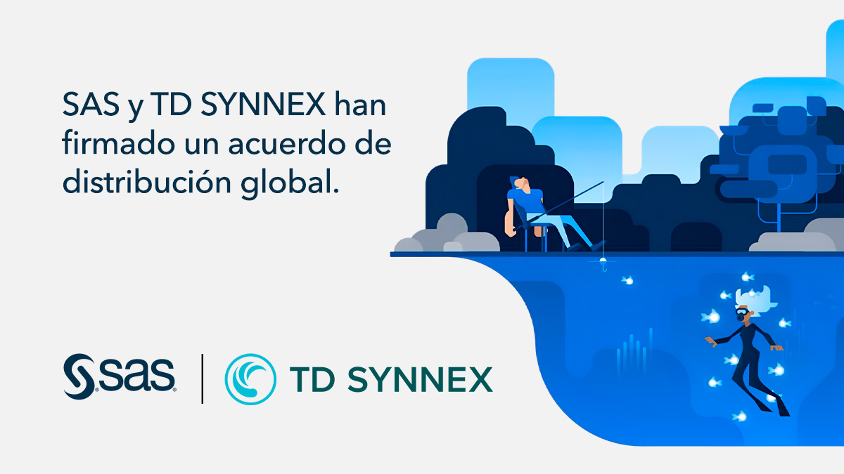 SASMexico's tweet image. ¡Nueva alianza! &quot;Nuestro nuevo acuerdo con TD SYNNEX nos ayudará a mejorar la escalabilidad, llegar a mercados sin explotar y ofrecer resultados a nuestros clientes junto con nuestros valiosos socios de #SAS&quot; 
#SASPartners #Lidership #Analítica #TDSYNNEX 2.sas.com/6011jHnLb