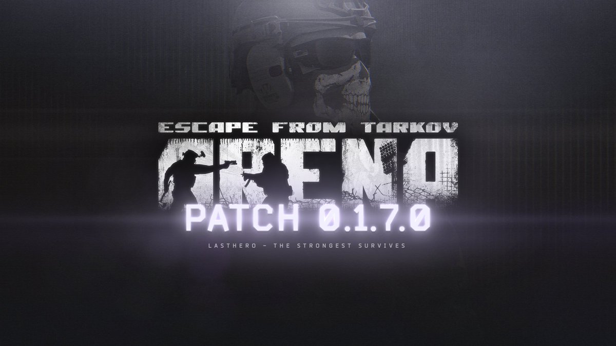 Tomorrow, May 2, at 9:00AM BST/4:00AM EDT we are planning to install patch 0.1.7.0 for Escape from Tarkov: Arena. The installation will take approximately 4 hours, but may be extended if required. The game will not be accessible during this period. #TarkovArena