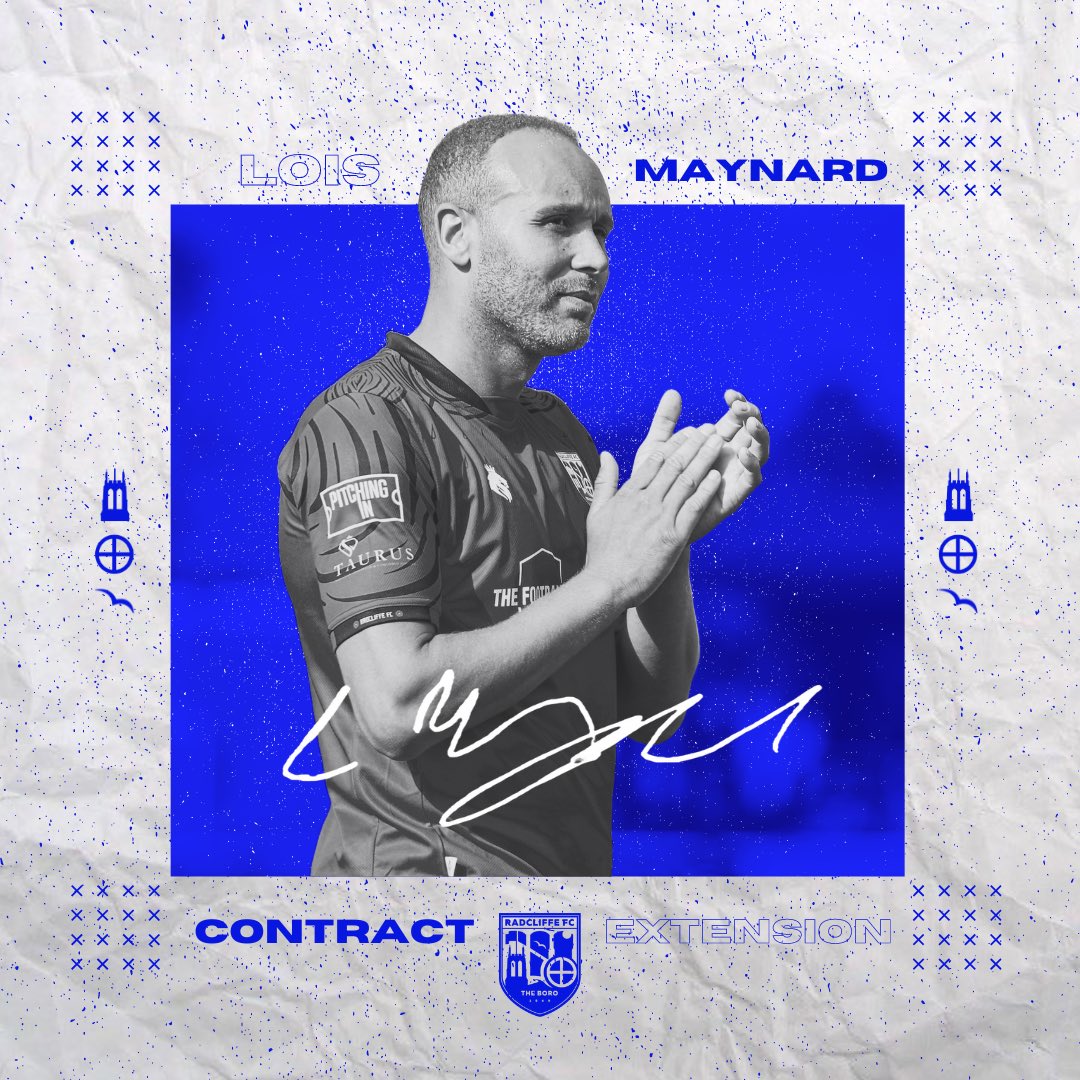 𝗟𝗼𝗶𝘀 𝘀𝗶𝗴𝗻𝘀 𝗼𝗻 𝘁𝗵𝗲 𝗱𝗼𝘁𝘁𝗲𝗱 𝗹𝗶𝗻𝗲 ✍️ We are pleased to confirm that Lois Maynard has penned a new contract with the club until the end of the 2024/25 campaign, with the option of a further year. 🗞 radcliffefc.com/news #WeAreRadcliffe #UTB