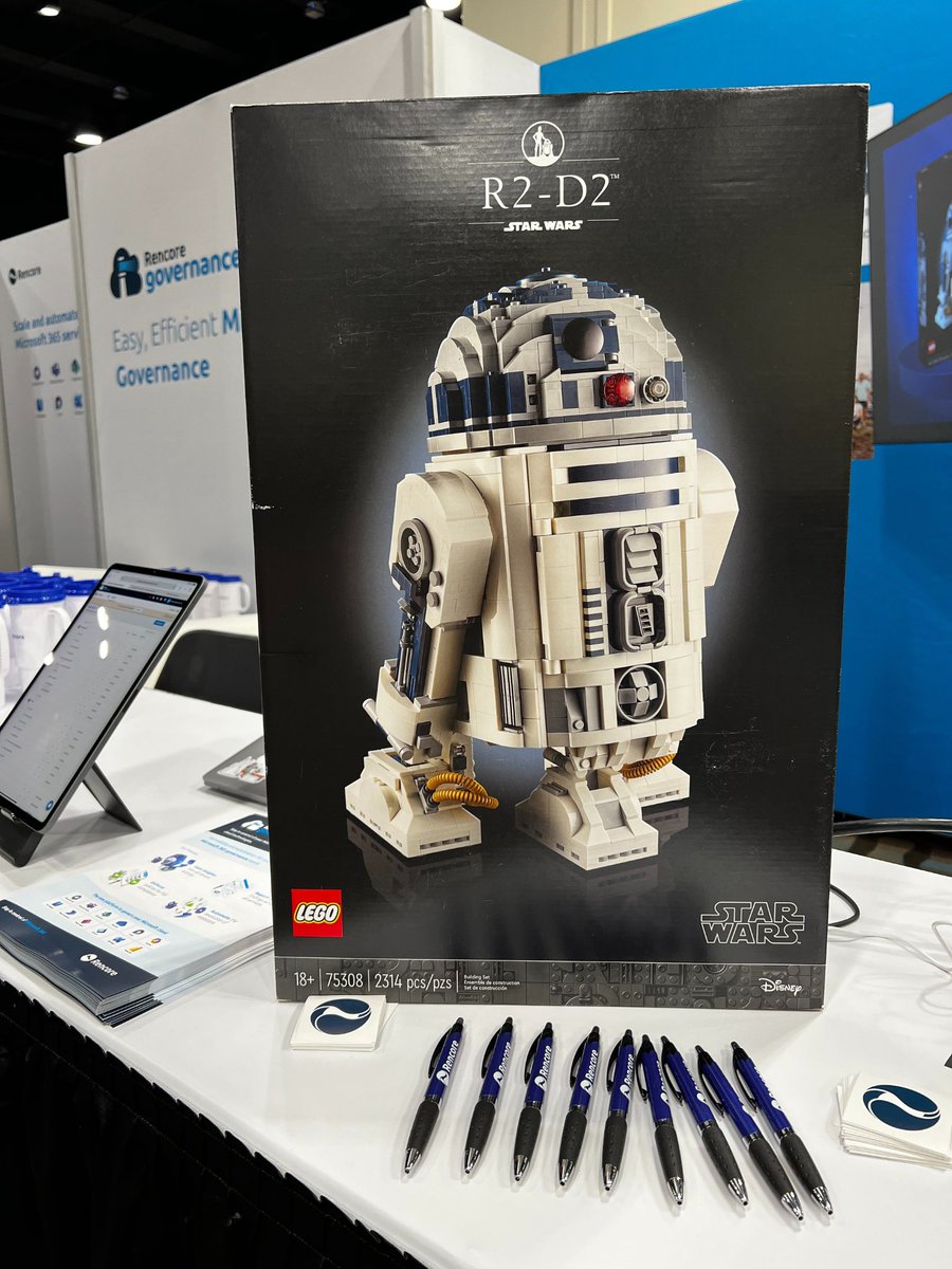 Swing by booth #400 at the #M365CommunityConference in #Orlando and enter our raffle for a chance to win an iconic Star Wars LEGO set, and learn how #RencoreGovernance can safeguard your digital empire. 🛡️
Don't miss out on the chance to bring the force to your desk! 🤖