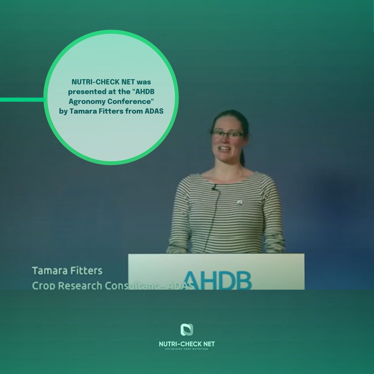 🌽 Tamara Fitters, from #ADAS presented on “Grain Nutrient Benchmarking: What YEN data reveals about nutrient planning” at the #AHDB Agronomy Conference and highlighted the #NUTRICHECKNET project in this presentation. 👉 Check here the full conference: buff.ly/4aOrtwR