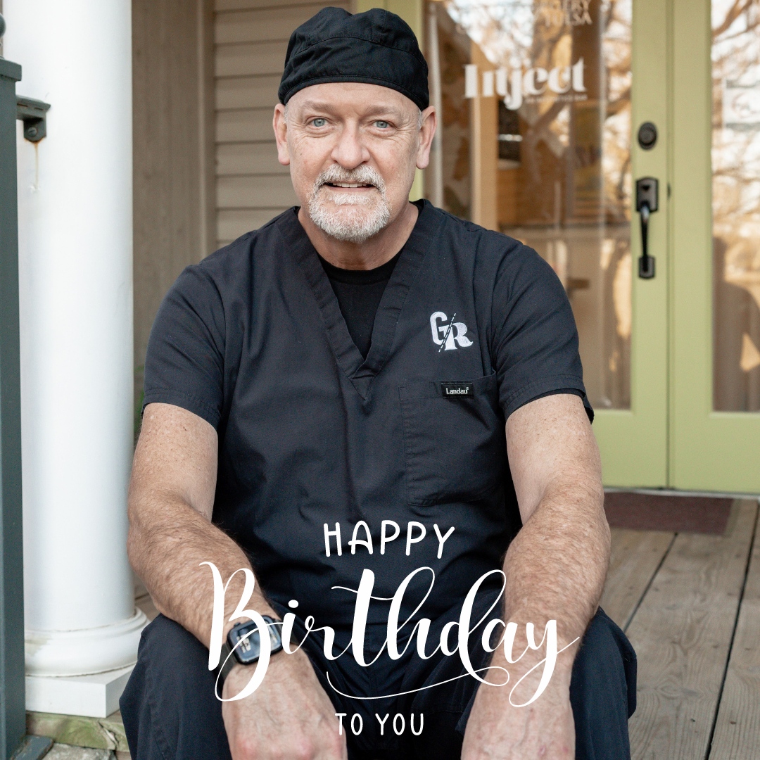 Wishing the best Medical Director, Dr. Ratliff a big Happy Birthday today!! We hope you enjoy your day!🥳🎂🎉

#InjectTulsa #HappyBirthday #MedSpa #DrRatliff #Inject #MedicalDirector