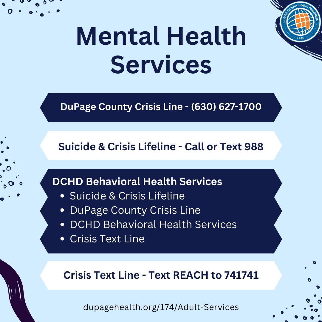 May is #MentalHealth Awareness Month. If you or someone you know is experiencing a crisis, text REACH to 741-741 or call 988 for crisis support.