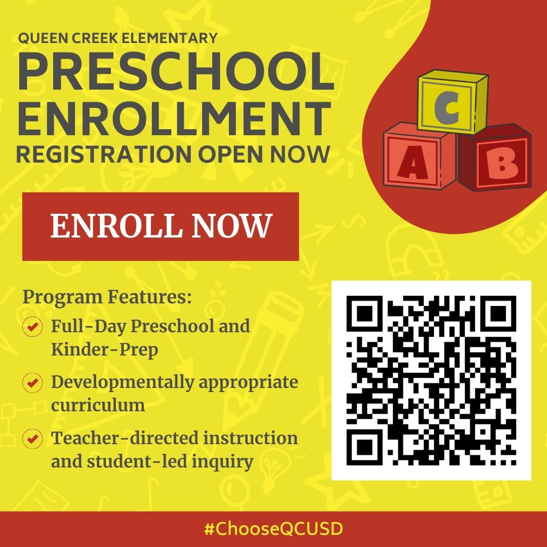 Visit QCUSD.ORG to enroll today. #ChooseQCUSD