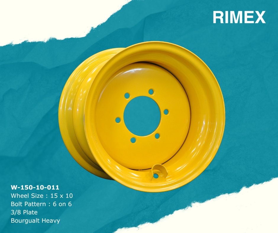 Happy #WheelWednesday! This week's feature is an implement wheel that is  Bourgualt Heavy compatible.⁠
Send an enquiry today: saskatoon@rimex.com⁠

#agriculturewheels #wheels #rims #farmmachinery #agriculture #farming #farm  #farmequipment #machinery