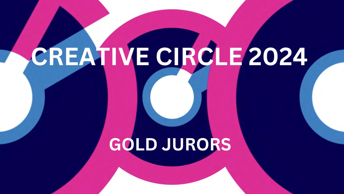 The Creative Circle announces the final wave of 2024 gold jurors. hubs.la/Q02vGZ8d0