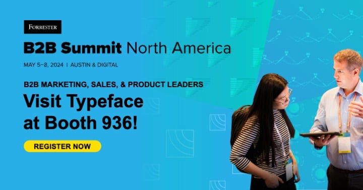 Hey Marketing Leaders! 👋 We're going to be at Forrester B2B Summit, May 5 - 8th, in Austin, TX. Plan on coming by the booth and tell us how you're currently using GenAI in your processes — or drop us a comment below!