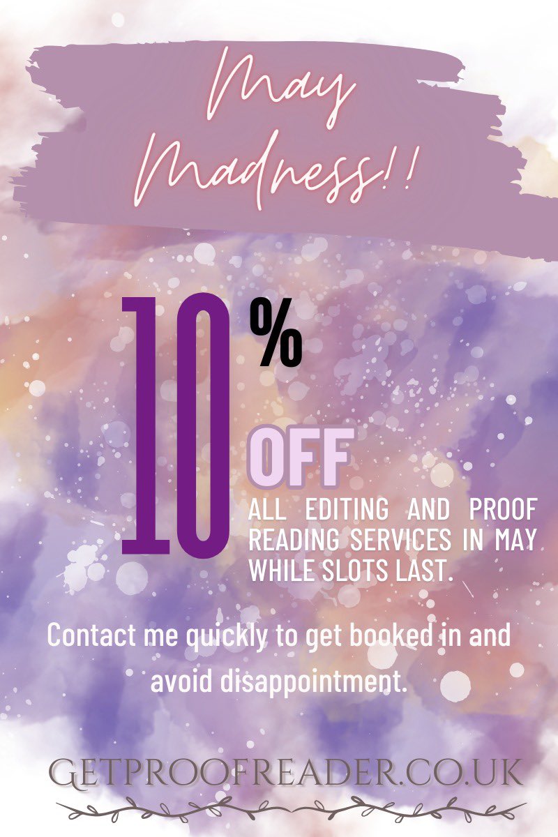 getproofreader's tweet image. Please share 🥰