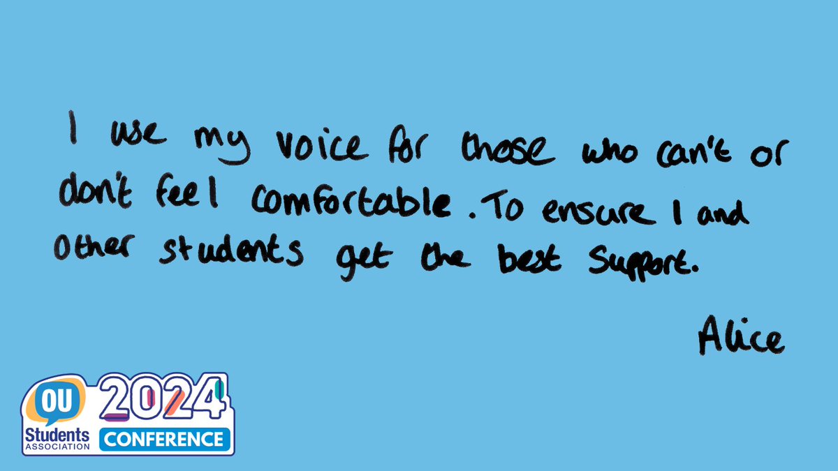 OU students tell us why they love being involved in discussions about their Students Association. We want to hear what you think in our upcoming Conference debates and voting. Keep up to date on our website or sign up to our newsletter✅ oustudents.co/4c9J3MU #OUstudents24