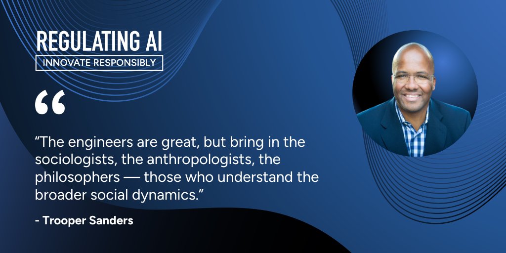 AI reimagined with culture, ethics and humanity at its core. @TrooperSanders of @BeneDataTrust envisions a future where engineers and humanists unite to shape technology that truly reflects us. Click for the full episode.

#AIRegulation #AISafety #AIStandard