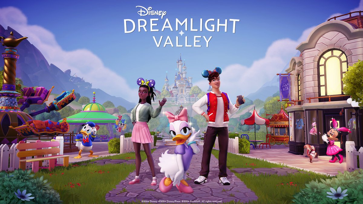 Daisy Duck and Donald Duck reunite! Open your very own Boutique and bring the magic of Disney Parks to your Valley with a new Star Path. Disney Dreamlight Valley's latest update, Thrills & Frills, is out now!
