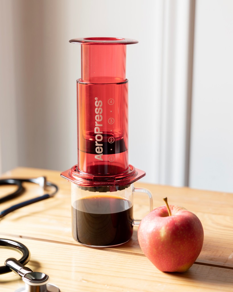 Looking to show some love to the nurses and teachers in your life? 🩺🍎 ⁠ ⁠ Next week is Nurse and Teacher Appreciation Week, and we've got the perfect gift for them!⁠ ⁠ Shop the AeroPress Clear Red now at aeropress.com⁠ ⁠ #aeropress #NursesDay #TeachersDay