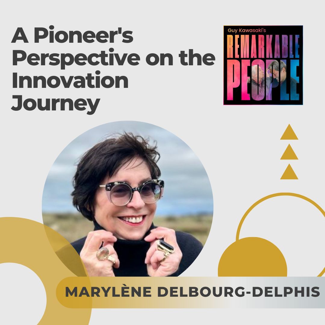 🎙️ NEW EPISODE! Trailblazing tech executive & author Marylène Delbourg-Delphis shares hard-earned wisdom on navigating the road from idea to innovation. Tune in now: bit.ly/3JKjKUs