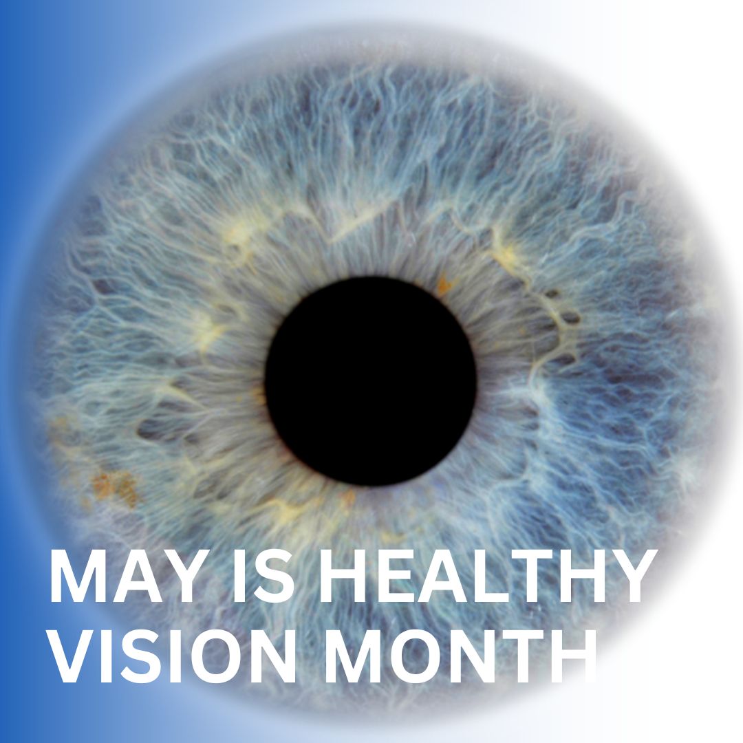 May is #HealthyVisionMonth. Many #eye diseases do not have warning signs. Learn ways to maintain #healthy eyes: nei.nih.gov/learn-about-ey…