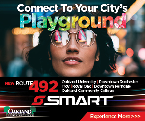 Traveling to Oakland University for class or heading to downtown Rochester for entertainment has gotten that much easier. The new 492 route is the SMART way to connect to your city's playground. For details, please visit smartmovesus.org. #Expansion #SMARTMovesUs