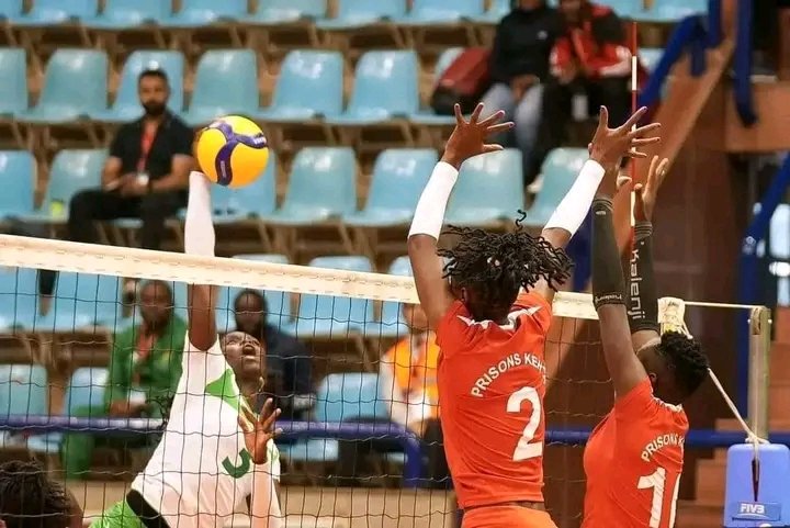 KCB Volleyball Club are through to the Semi Final at the Volleyball Club Championship after a 3-0 win over Kenya Prisons. (25-20, 25-22, 25-17)

#RadullKE