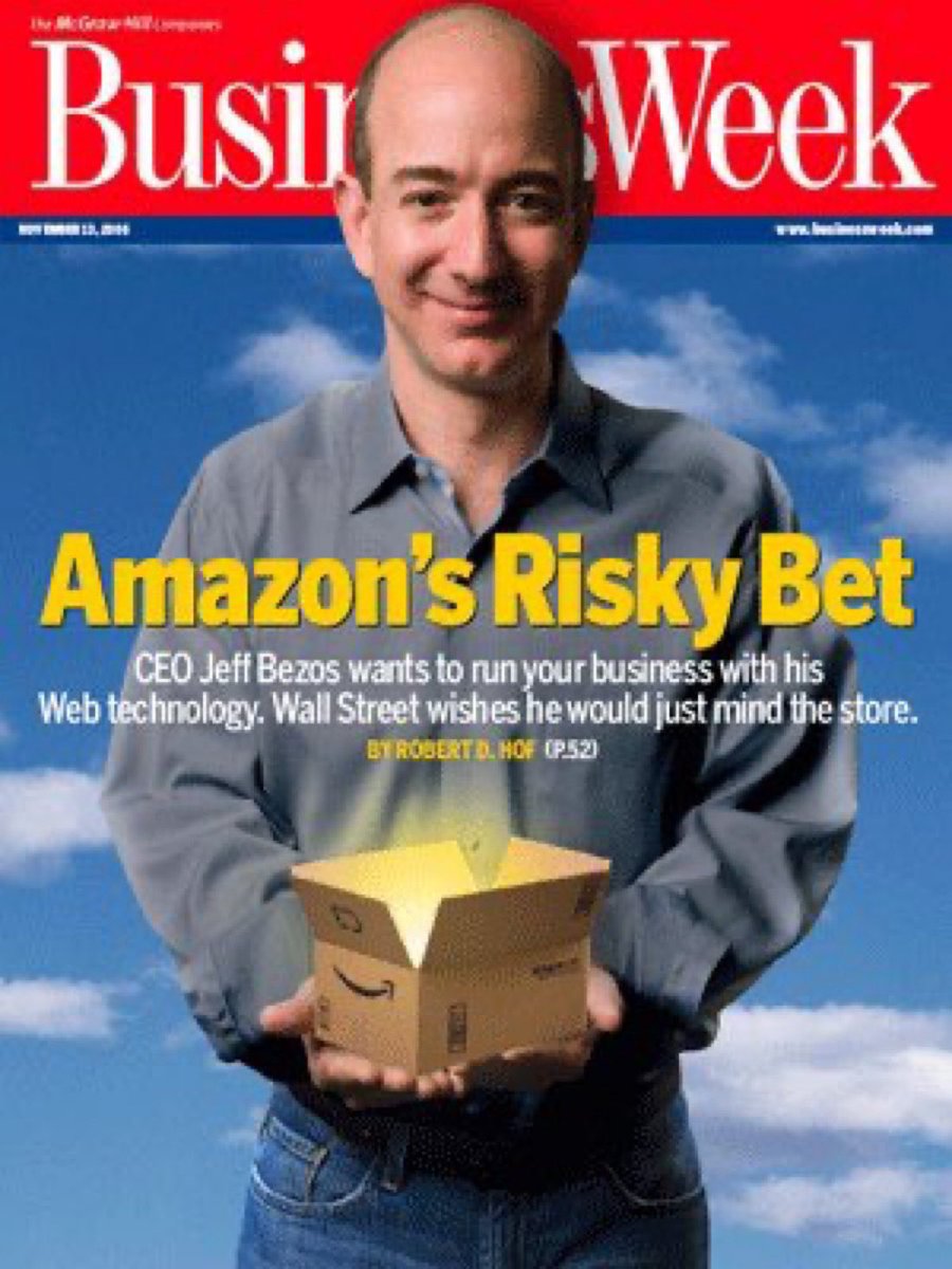 Amazon Web Services launched in 2006. Sales that year were $21 million. Today, it’s $21 million in less than two hours.