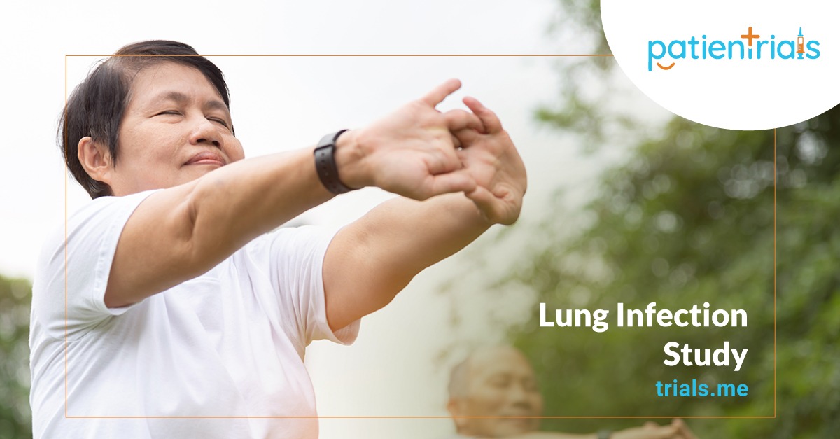 MAC lung infection clinical trial looking for patients who are 18+ years of age. Enroll now: trials.me/study/NCT04677… 

#ntmlungdisease #nontuberculousmycobacteria #lungdisease #ClinicalTrials #PatienTrials